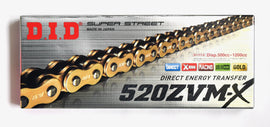 Buy gold-gold 520 Pitch 118 Link Chain - Choose Your Chain (800cc+ Models)
