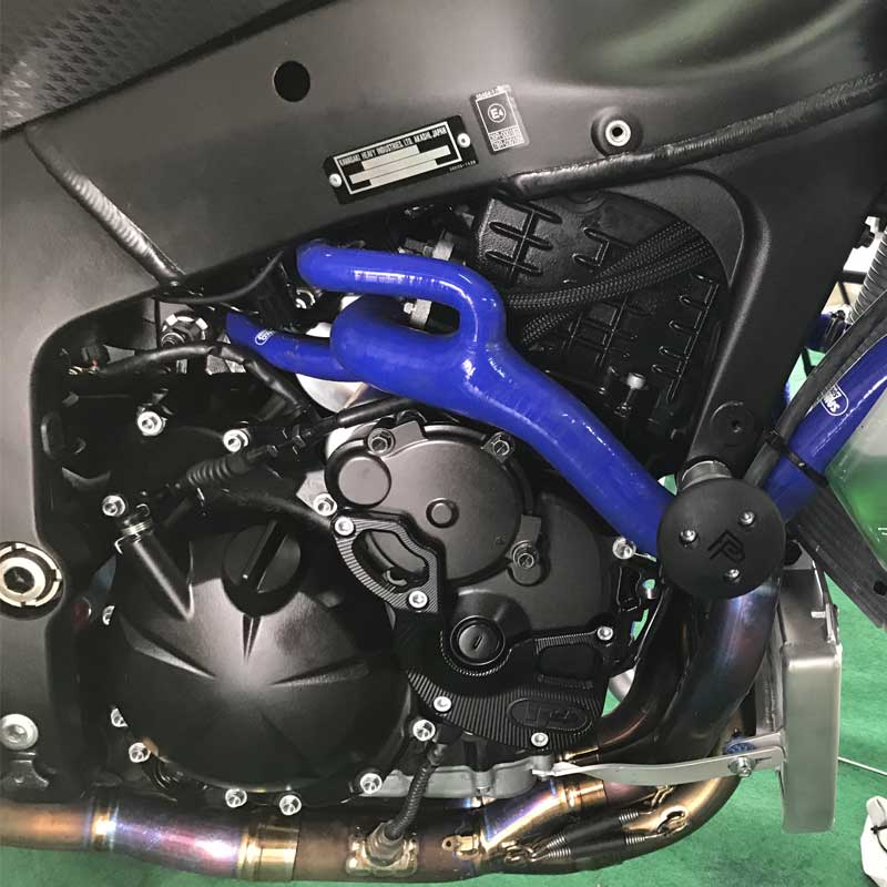 Samco Sport Silicone Radiator Coolant Hose Kit for Kawasaki ZX-6R 2009> 4 Hose Race Spec - 0