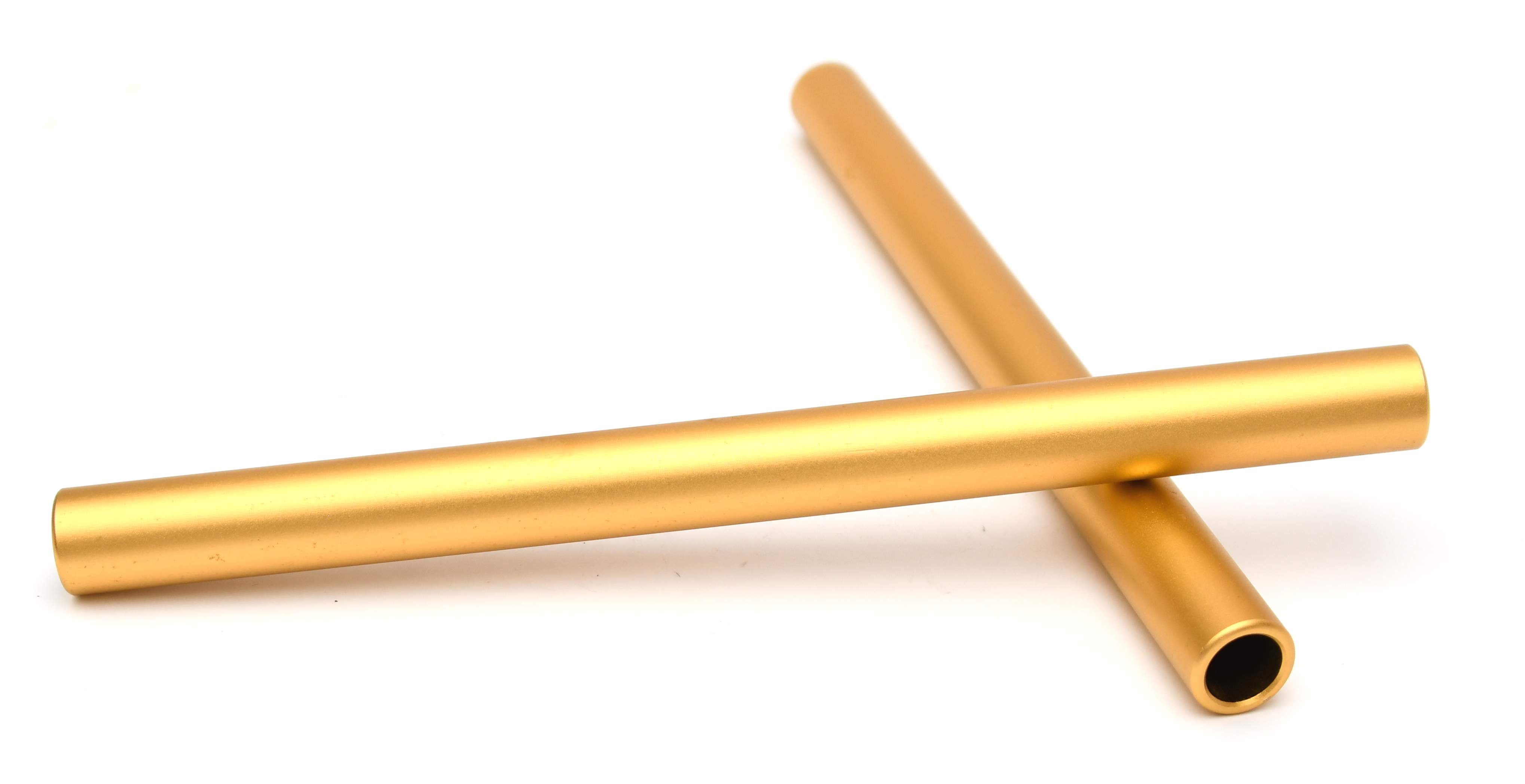 Buy matt-gold Clip on Tubes - 280mm, 22.2mm Diameter - Choice of Colours (Pair)