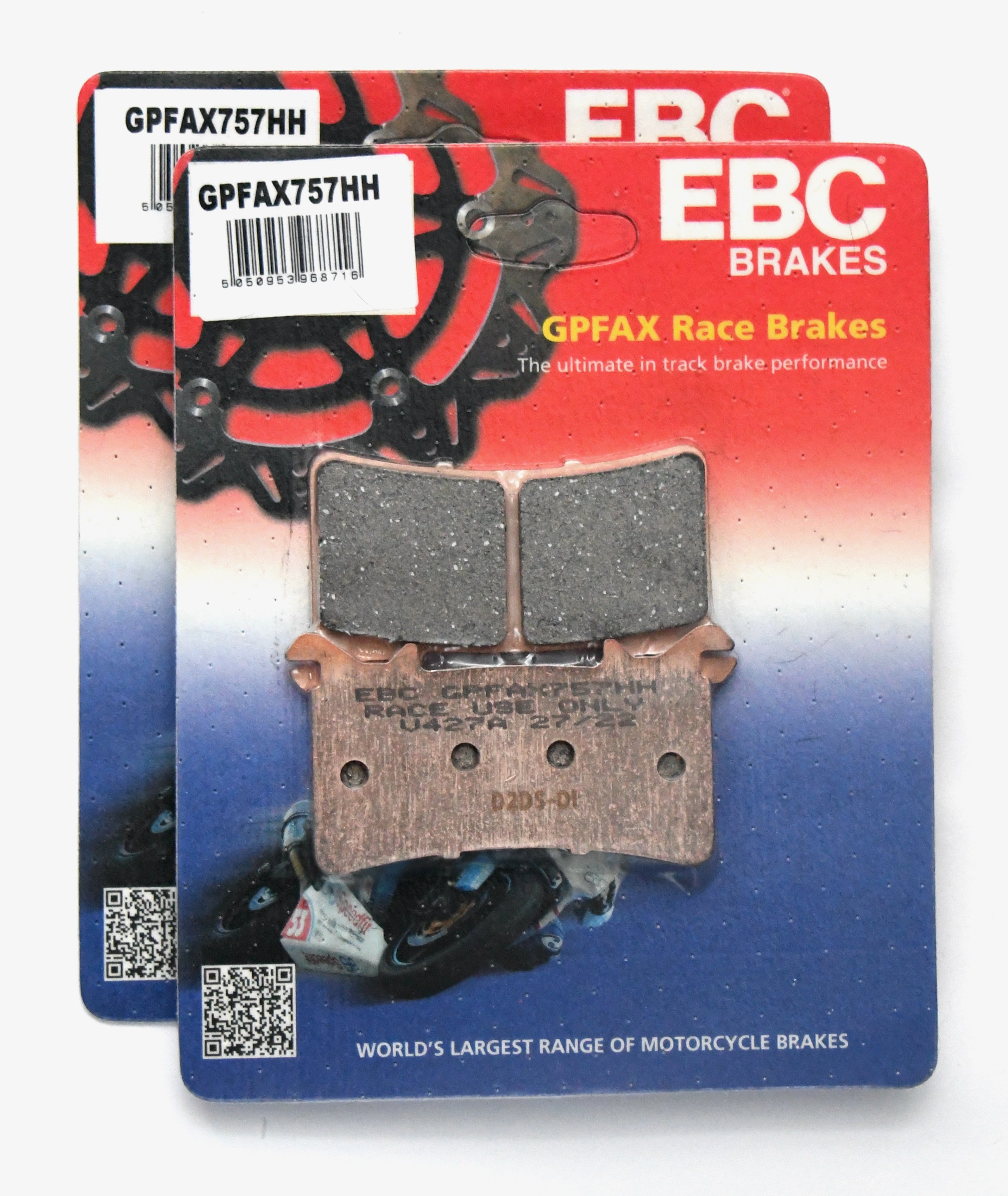 EBC Sintered Racing Brake Pad GPFAX757