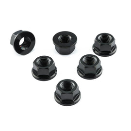 Buy black Stainless Steel Pro-Bolt M10 Sprocket Nut 10mm x 1.25mm (6 Pack)