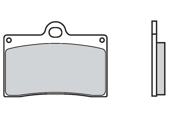 Brembo Racing Ceramic Brake Pads 07BB15RC (2 Packs)