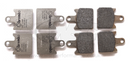 Brembo Racing Ceramic Brake Pads 07KA28RC (2x Packs)-1