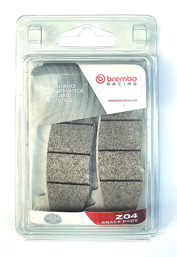Brembo Z04 Sintered Racing Brake Pads M588 (2x Packs) 107A48616