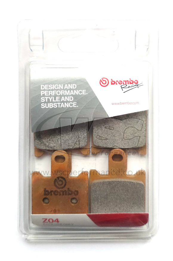 Brembo Z04 Racing Brake Pads M508 (2 Packs) - 107A48650