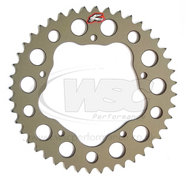 Renthal 520 Pitch Hard Anodised Rear Sprocket 358--520-44