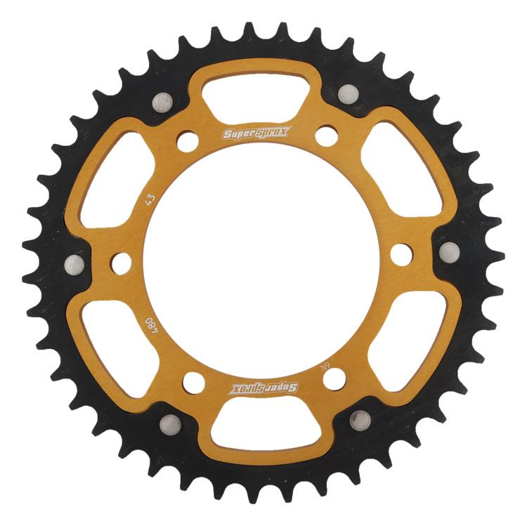 Supersprox Stealth 525 Pitch Rear Sprocket RST-498:44 - (525, 120mm Centre, 140mm PCD - Dymag Wheels)
