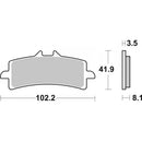 Brembo Sinter Road Long Life Brake Pads 07BB37LA-3