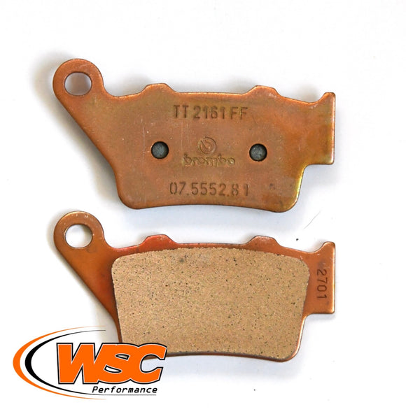 Brembo Genuine Sinter Rear Brake Pads 07BB0258 Triumph Street Triple 675 2013-16