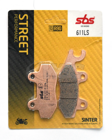 SBS Street Sinter Brake Pads 611LS - Rear
