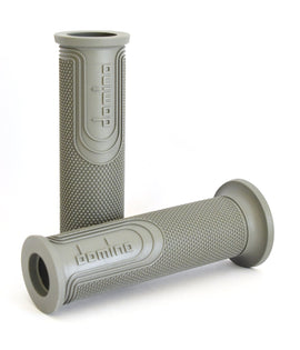Buy grey Domino Stradale Black Road Grips with Open Ends 6274.82.40