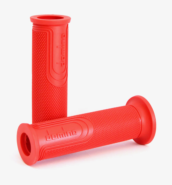 Domino Stradale Black Road Grips with Open Ends 6274.82.40