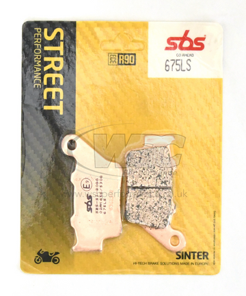 SBS Street Sinter Rear Brake Pads 675LS