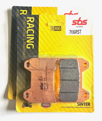 SBS 706RST Racing Sinter Brake Pads (Full Front Set - 2 Packs