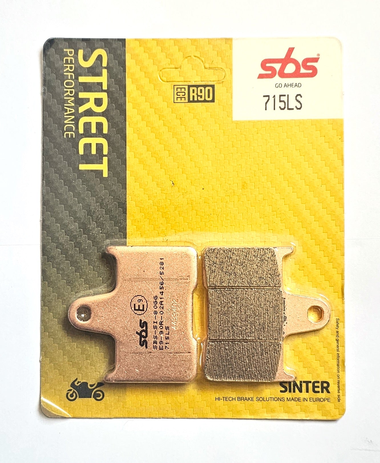SBS Street Sinter Brake Pads 715LS - Rear