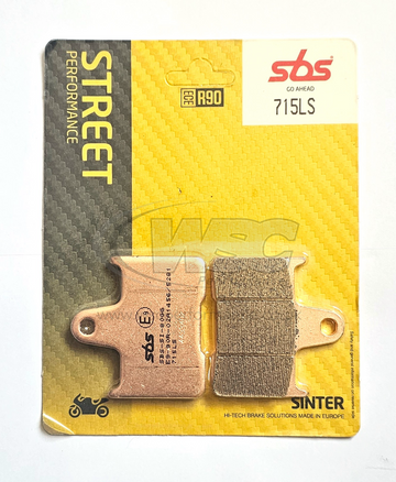 SBS Street Sinter Brake Pads 715LS - Rear