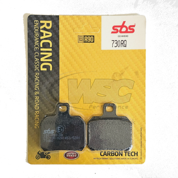 SBS Carbon Tech Racing Brake Pads 730RQ - Rear