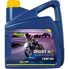Putoline Sport 4R 10W40 Semi Synthetic Motorcycle Oil 4L