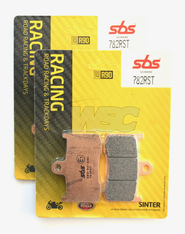 SBS 782RST Racing Sinter Brake Pads (Full Front Set - 2 Packs)