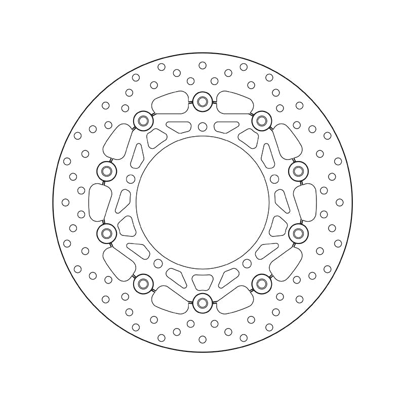 Brembo Serie Oro 320 Upgrade Floating Brake Discs