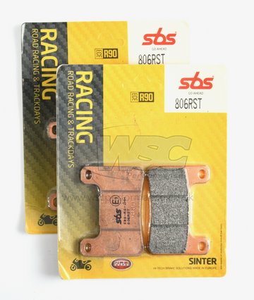 SBS 806RST Racing Sinter Brake Pads (Full Front Set - 2 Packs)