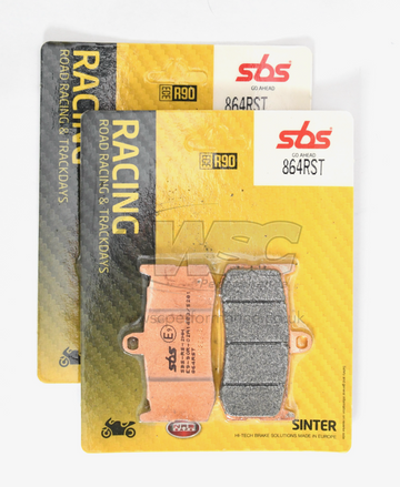 SBS 864RST Racing Sinter Brake Pads (Full Front Set - 2 Packs)