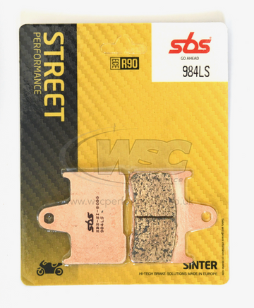 SBS 984LS Street Sinter Rear Brake Pads