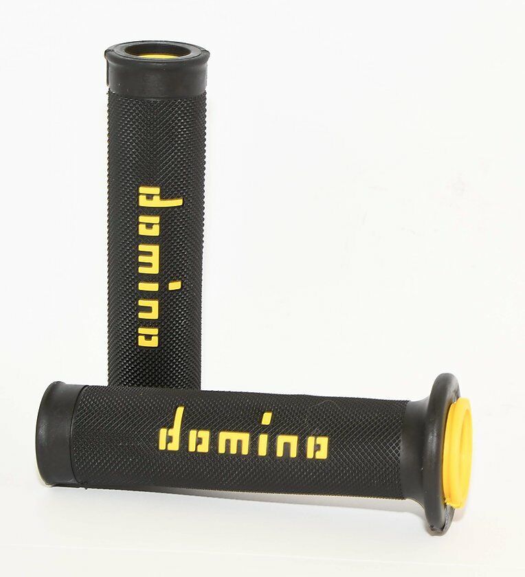 Domino A010 Dual Density Racing Grips Red and White