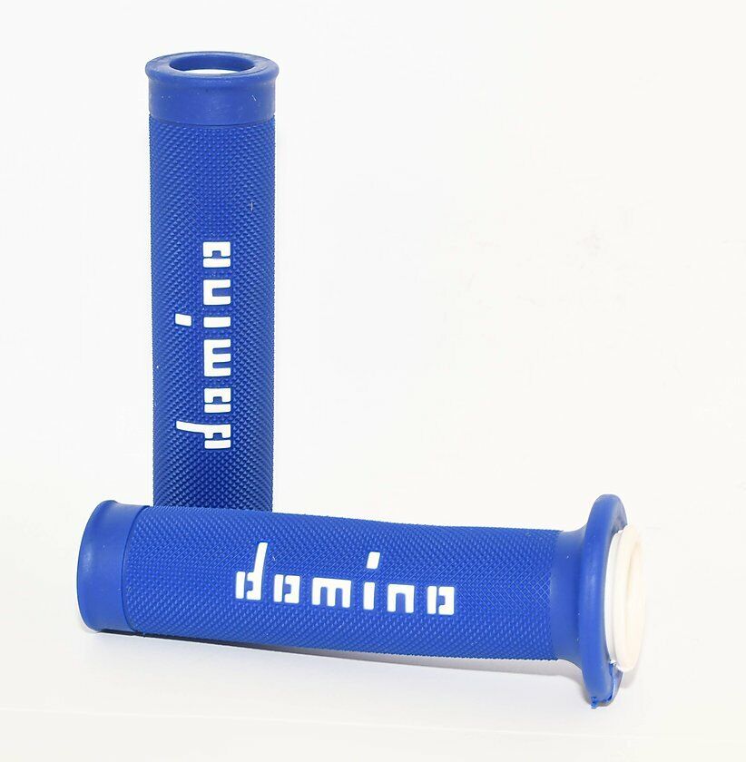 Domino A010 Dual Density Racing Grips Red and White
