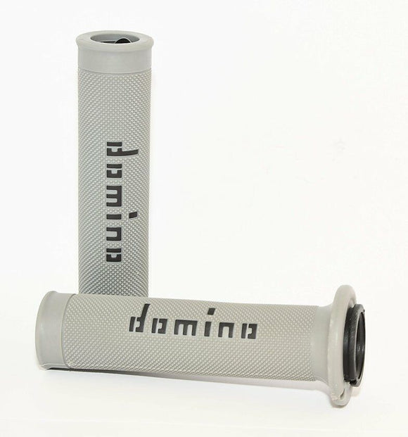 Domino A010 Dual Density Racing Grips Fluro and Black