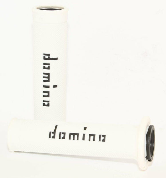 Domino A010 Dual Density Racing Grips Fluro and Black
