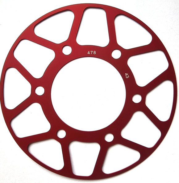 Supersprox Steel Edge Alloy Face Plate for RFA-478:43