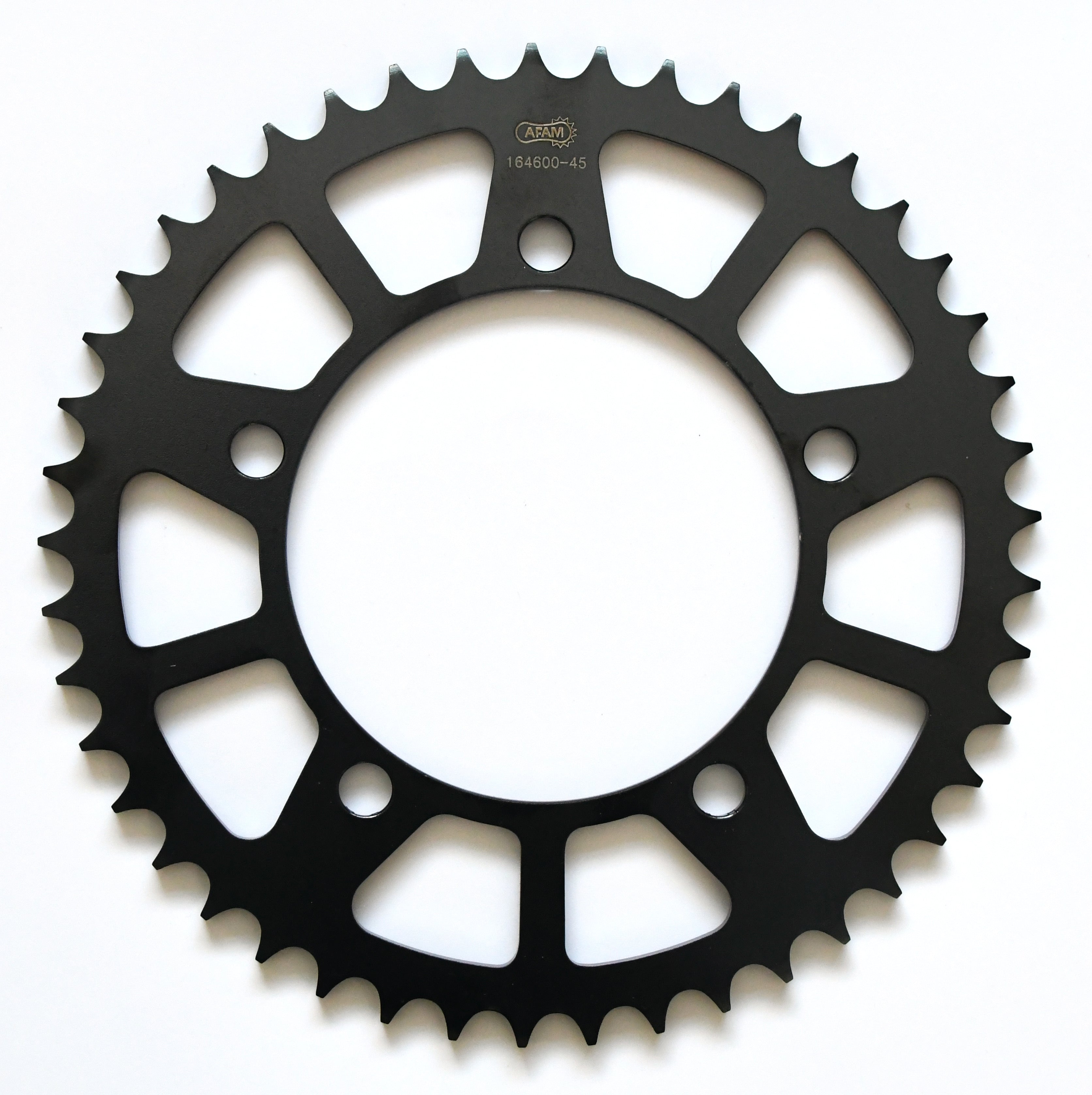 AFAM Steel Rear Sprocket 164600-43 Black