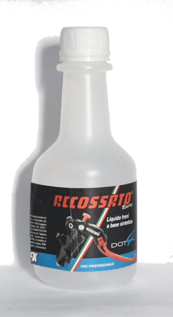Accossato DOT4 Brake Fluid 250ml WSC Performance
