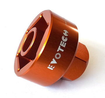 Evotech CNC Machined Hex Socket for Aluminium Axle/Sprocket Carrier Nut M35
