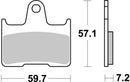 Brembo Sinter Road Brake Pads 07KS06SP - Rear-3