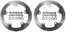 Brembo Serie Oro Brake Discs - Front Pair - 168.B407.D6-1
