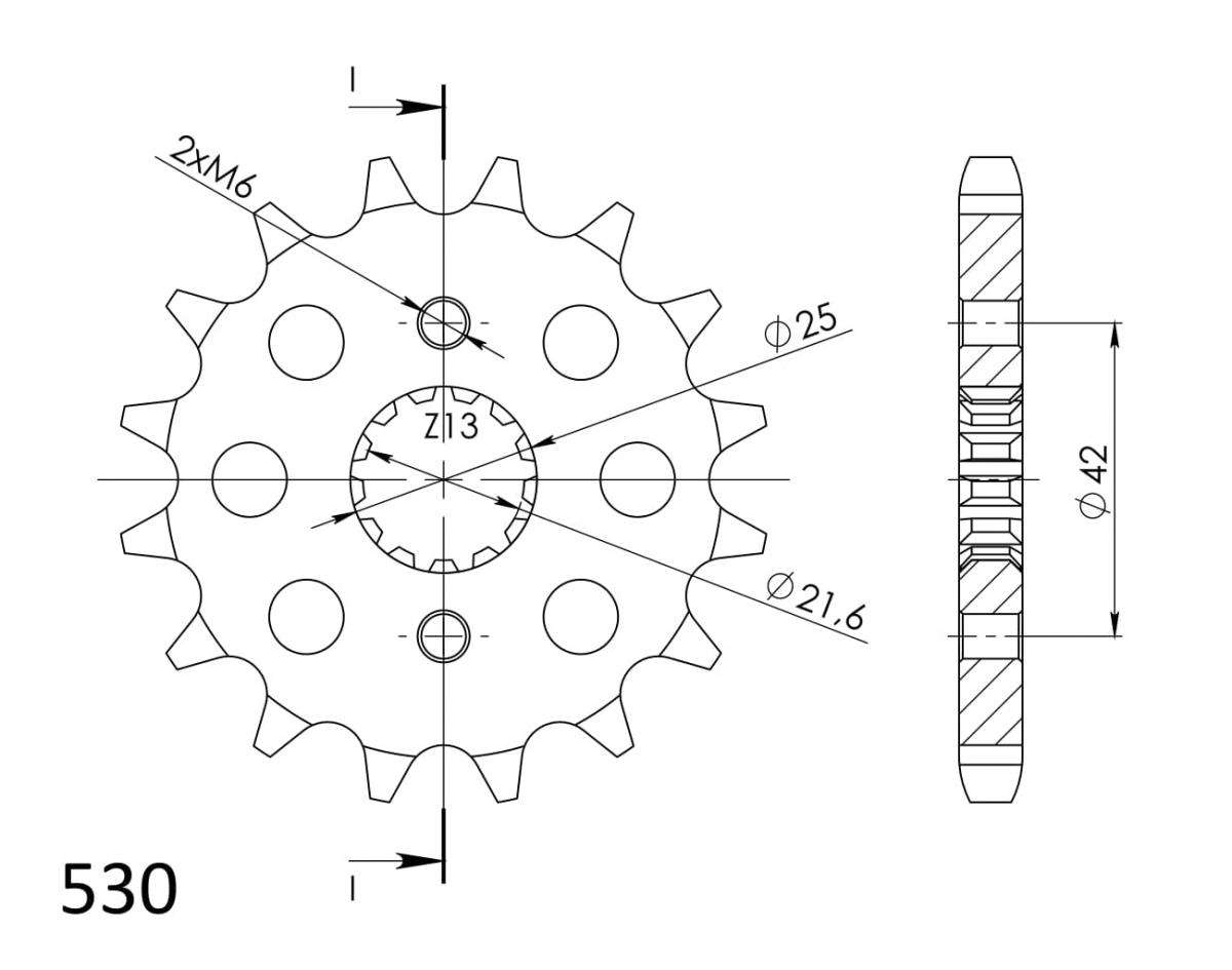 Supersprox Steel Front Sprocket CST-579 - Choose Your Gearing