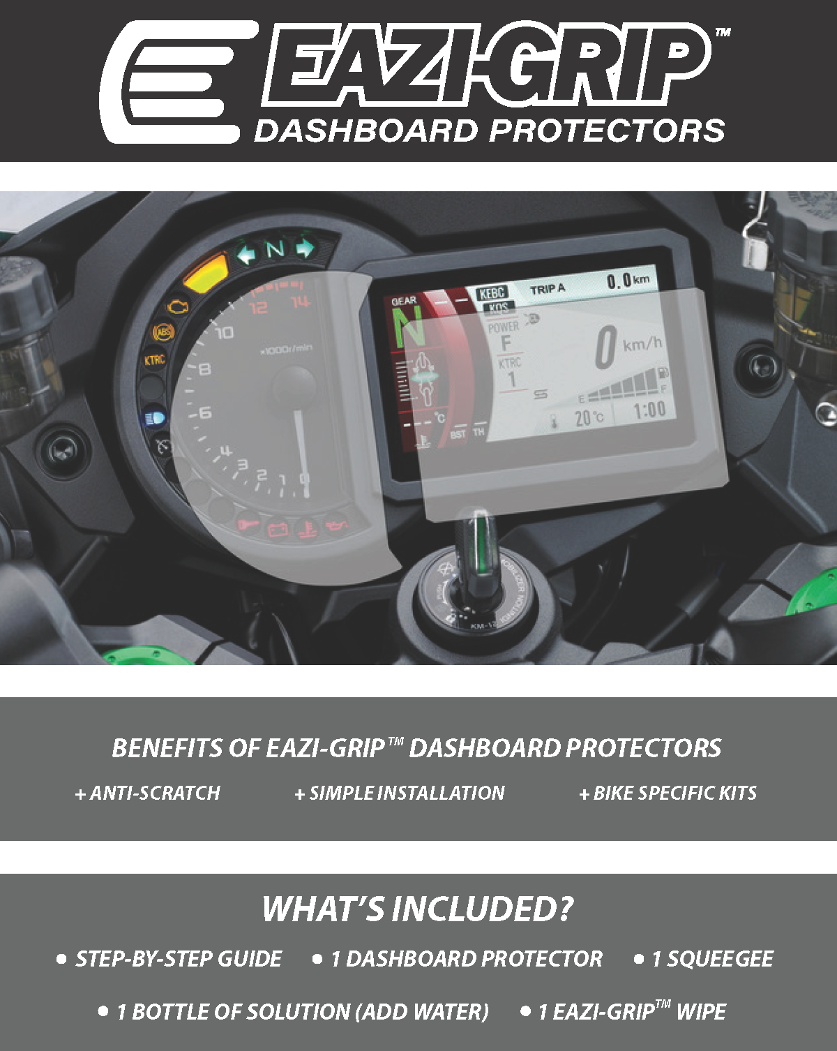 Eazi-Grip Dashboard Protector KTM Adventure 1050 1090 1190 2013> - 0
