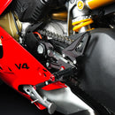 Bonamici Adjustable Rear Sets Ducati Panigale V4 (S R) 2018-2024 DV4-5