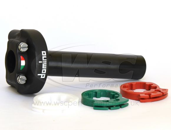 Domino XM2 Quick Action Throttle With Domino A010 Grips