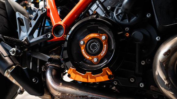 Evotech CNC Machined Low Clutch Guard Protector KTM Superduke 1290