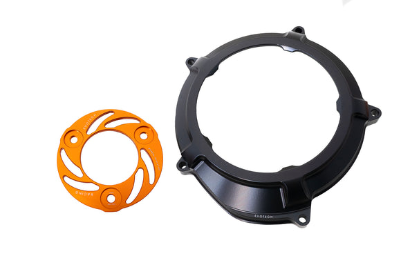 Evotech CNC Machine Clutch Cover and Pressure plate kit KTM Superduke 1290