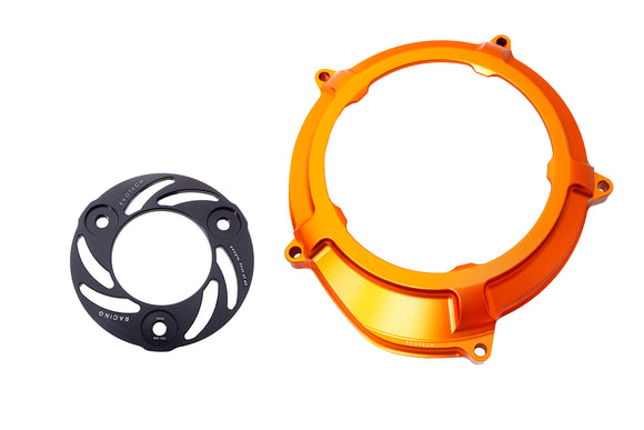 Evotech CNC Machine Clutch Cover and Pressure plate kit KTM Superduke 1290