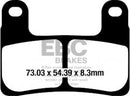 EBC Sintered Racing Brake Pads GPFAX724-3