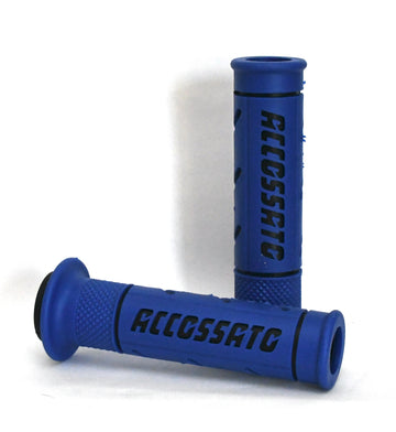 Buy blue-and-black Accossato Dual Compound Street Grips - Choice of Colour - GR012 - Open Ended