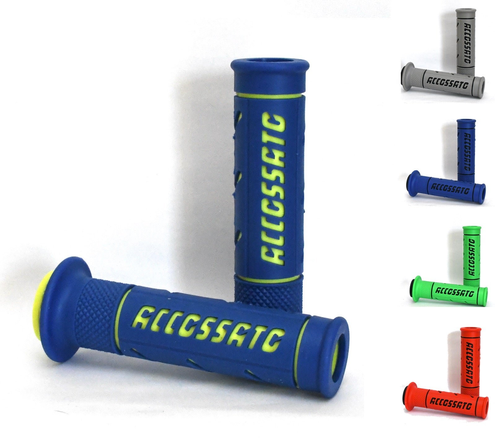 Accossato Dual Compound Street Grips - Choice of Colour - GR012 - Open Ended