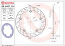 Brembo Serie Oro Fixed Rear Brake Disc - 68.B407.C8-2