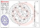 Brembo Serie Oro Floating Front Brake Discs 78.B408.78 - PAIR-3