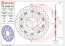 Brembo Serie Oro Floating Front Brake Discs 78.B408.63- PAIR-3
